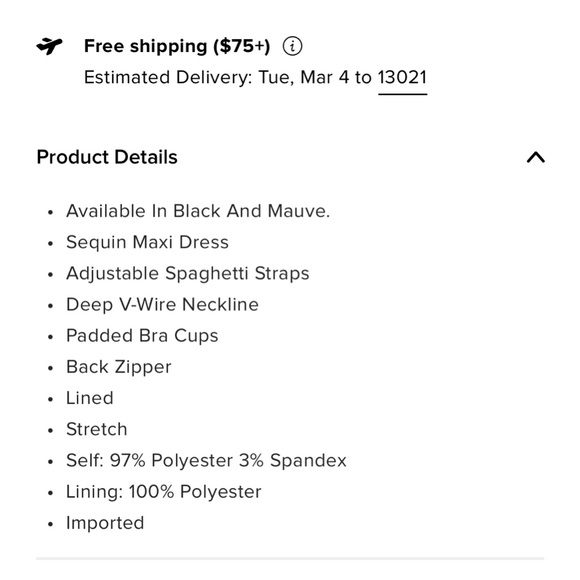 Fashion Nova Black Sequin Maxi Dress for Prom - Picture 5 of 6